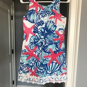 Lilly Pulitzer Girls’ Starfish Patterned Dress